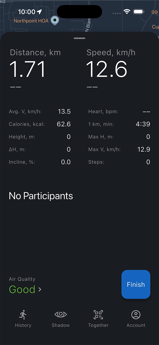 Tracking details